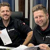 Michael (l.) und Franz Hesselbach