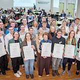 Gruppenfoto Ehrung Azubis