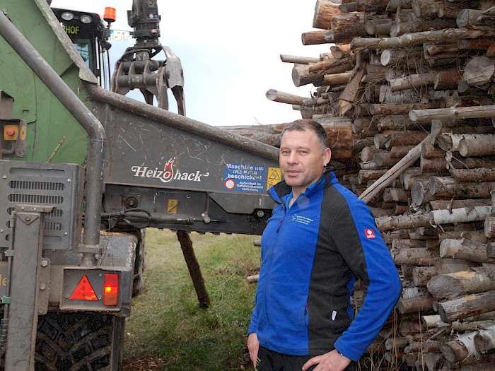 LU Christian Obermair von Agrarservice Moarhof