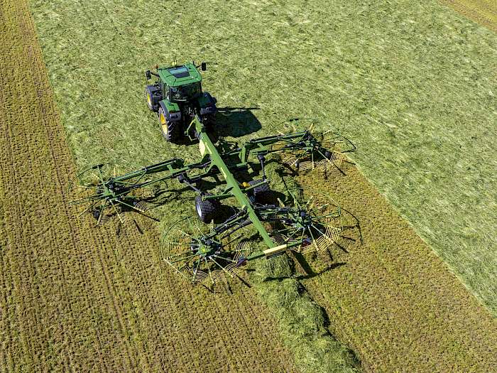 Swadro TC 1250 Pro beim Schwaden