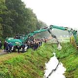 Gewässerpflege im Einsatz