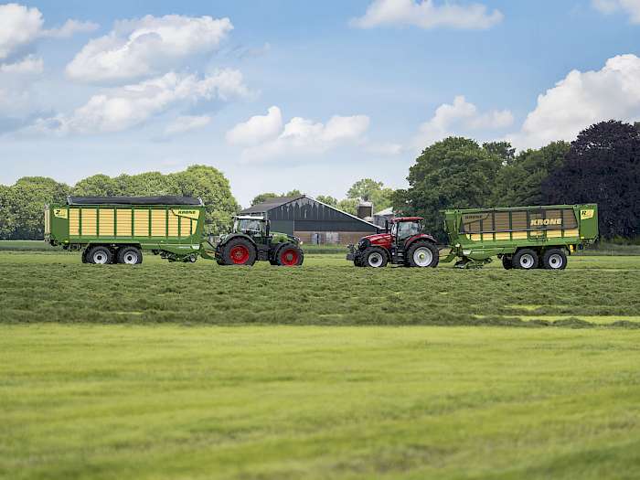 RX- und ZX-Ladewagen von Krone