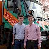 Die Söhne Sebastian (links) und Fabian Noller sind beide im Unternehmen aktiv.