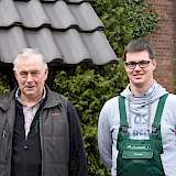 Heiner Janinhoff und sein Sohn Christian führen das Lohnunternehmen gemeinsam.