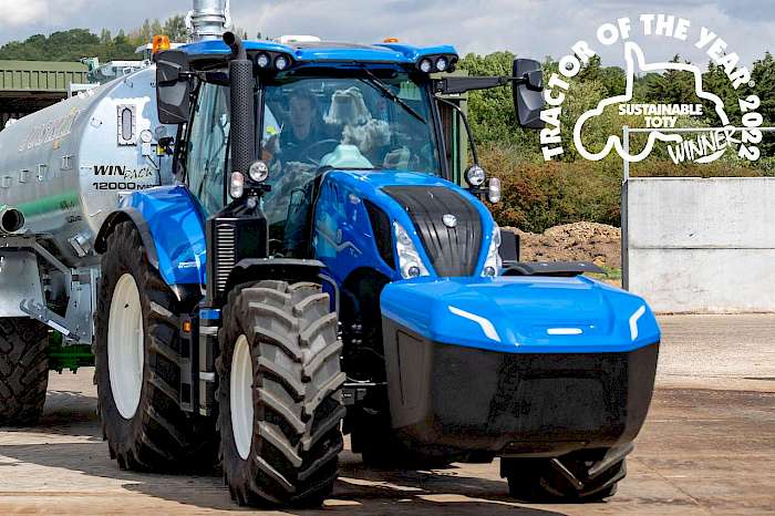 „Sustainable Tractor of the Year 2022“: New Holland T5.180 Methane Power