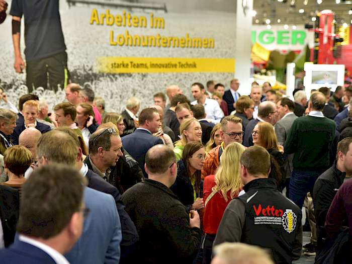 BLU-Stand auf der Agritechnica