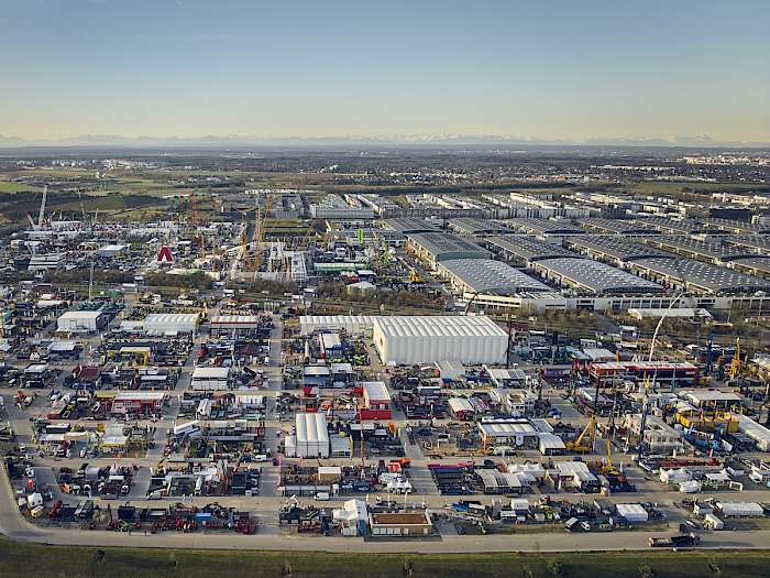 bauma von oben