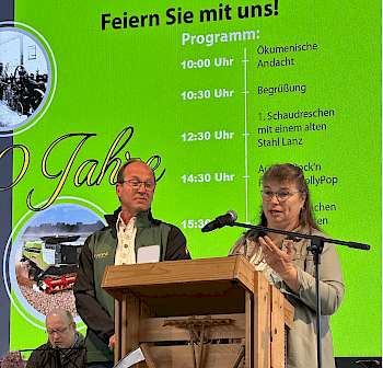 Beim Tag der offenen Tür standen Klaus und Birgit Lempp im Mittelpunkt.