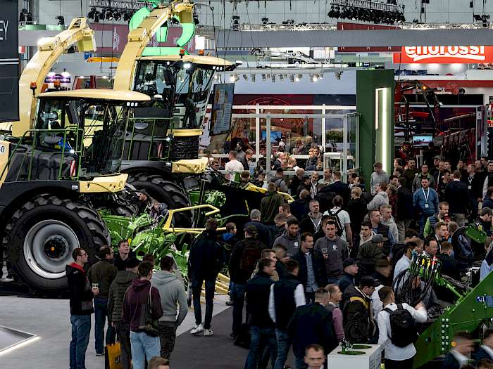 Besucher auf der Ageritechnica