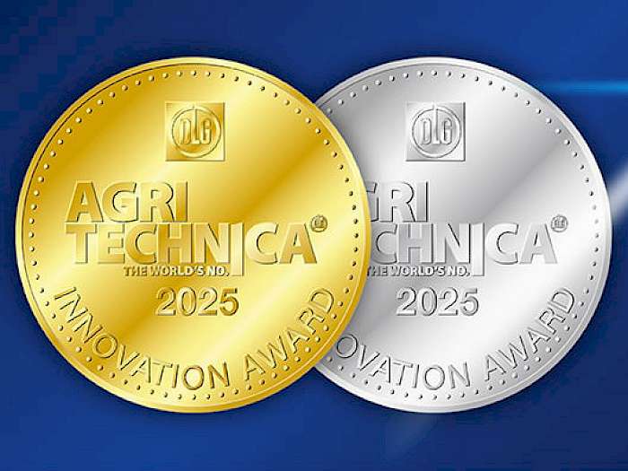 Agritechnica Gold- und Silbermedaille